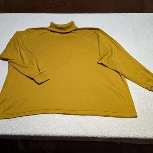 Turtleneck - Mustard yellow - Vintage appearance